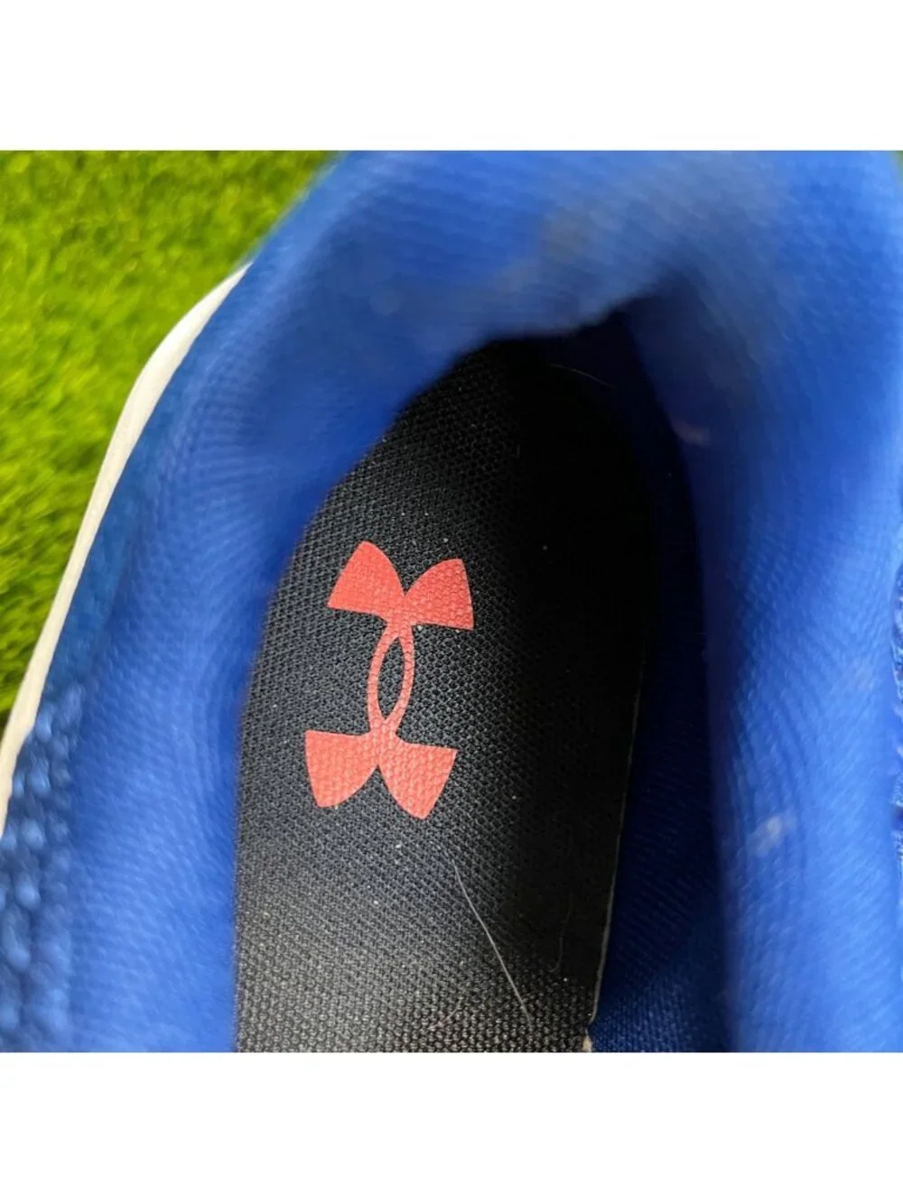 Under Armour Charged Pursuit 3 Boys Size 7Y Blue Athletic Running Shoes Sneakers